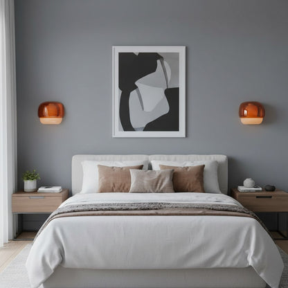 Norman Modern Colorful Layered Glass Wall Light