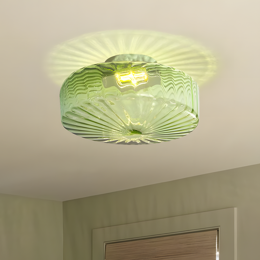 Remy Vintage Water Ripple Ceiling Lamp