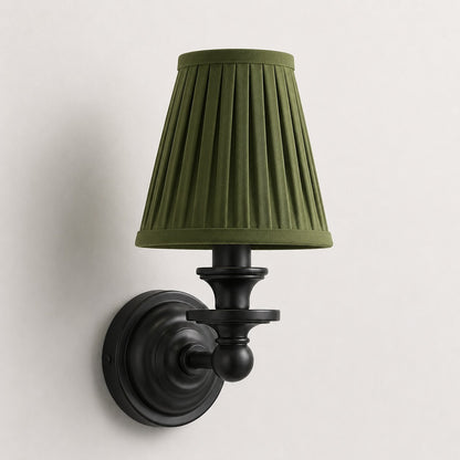 Corbin Vintage Color Fabric Wall Sconce