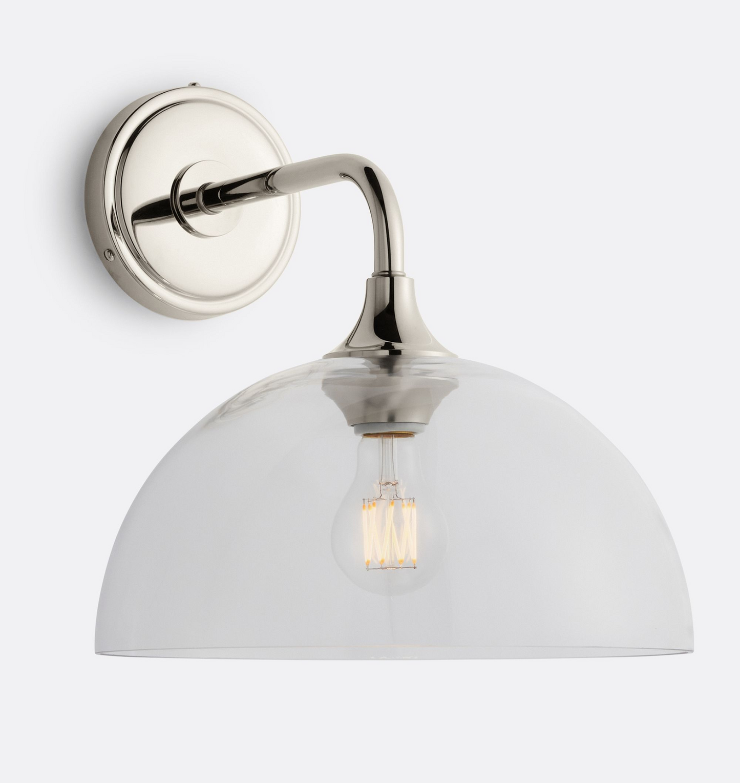 Musara Minimalist Glass Shade Wall Light