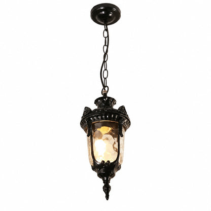 Maxwell Farmhouse Outdoor Patio Porch Small Pendant Light