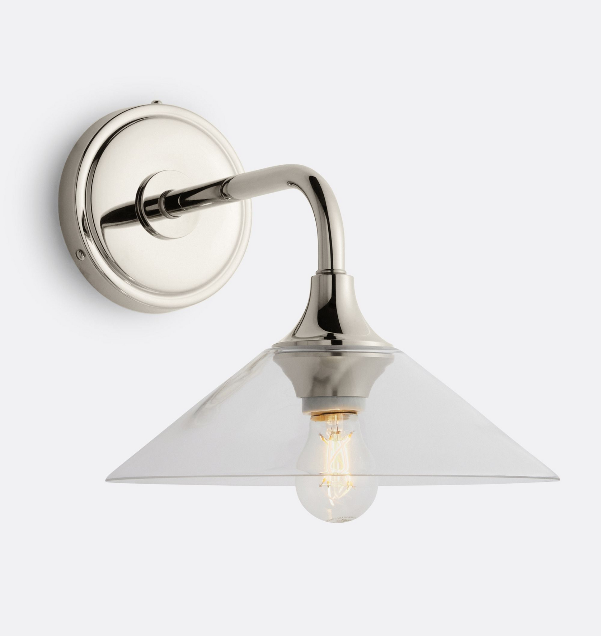Musara Minimalist Glass Shade Wall Light