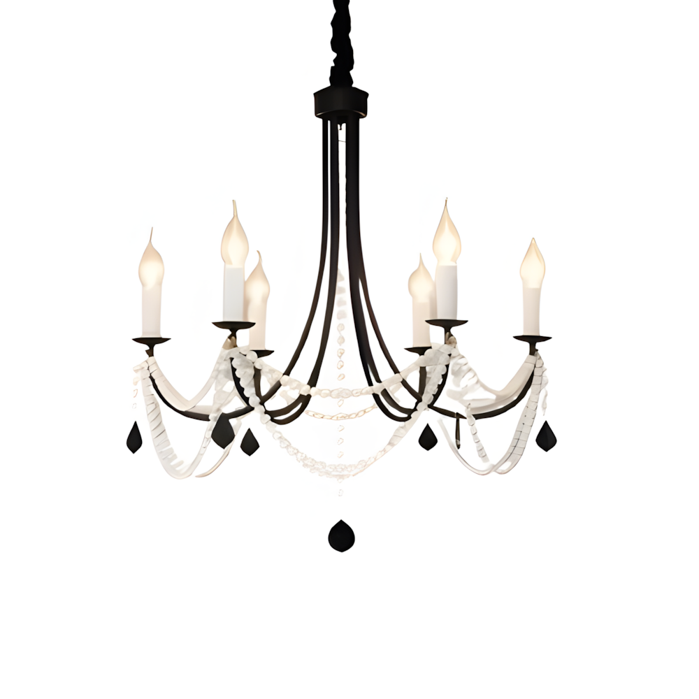 Niko French Vintage Crystal Chandelier