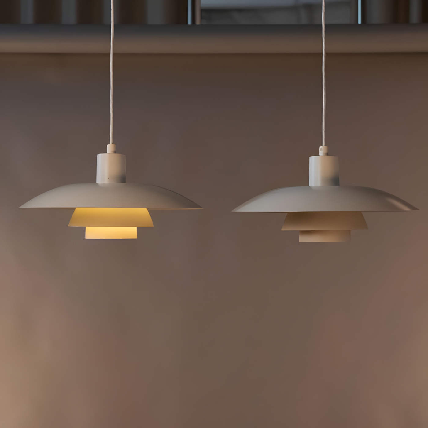 Emery Nordic Three Tier Metal Disc Pendant Light