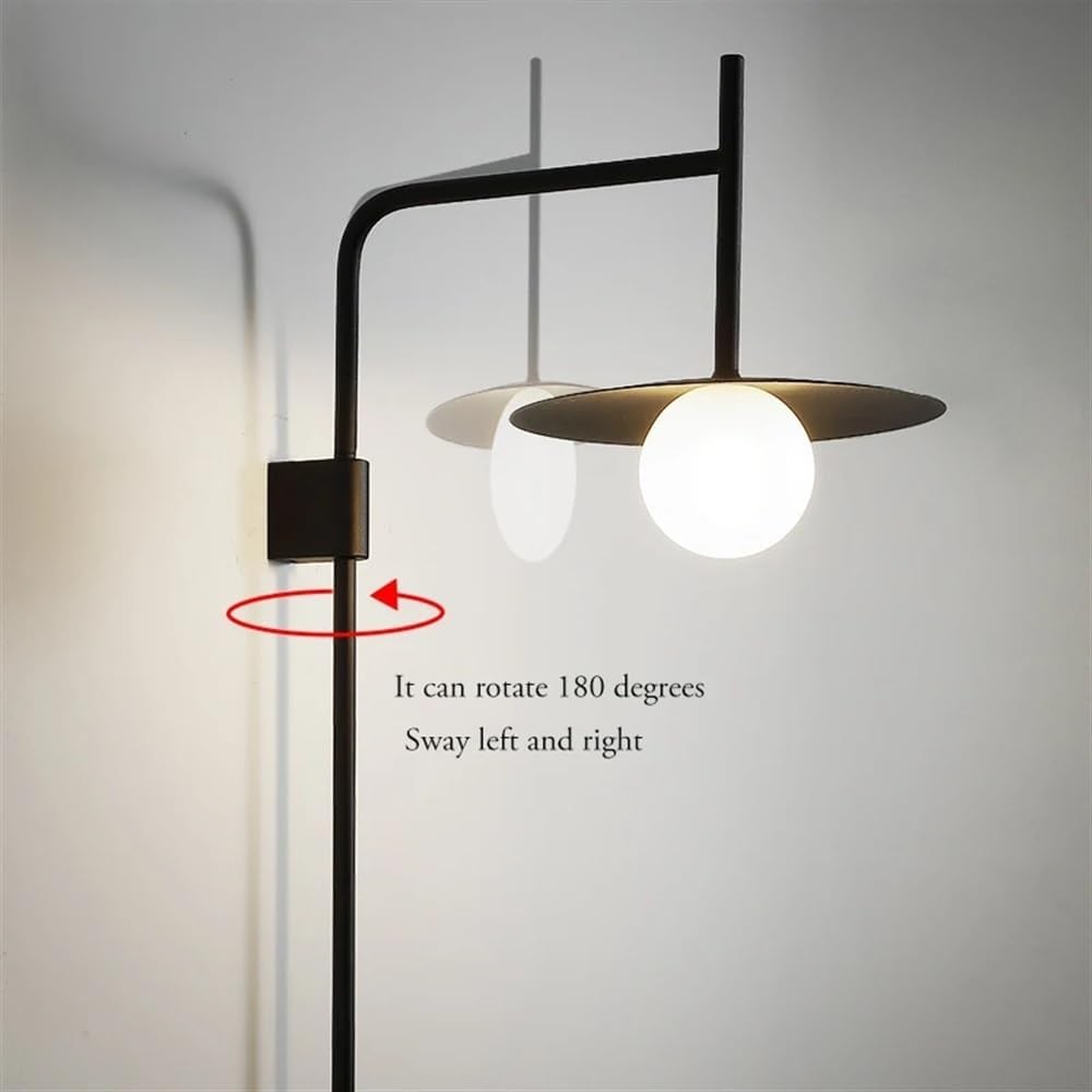 Pyris Scandinavian Minimalist Metal Swing Arm Wall Lamp