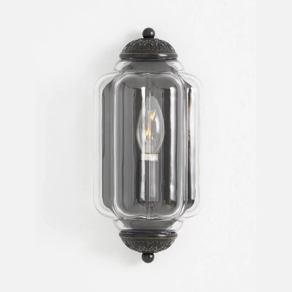 Vintage Elegant Milk Glass Eloise Wall Sconce - Retro Accent Lighting for Bathroom\Bedroom\Hallway