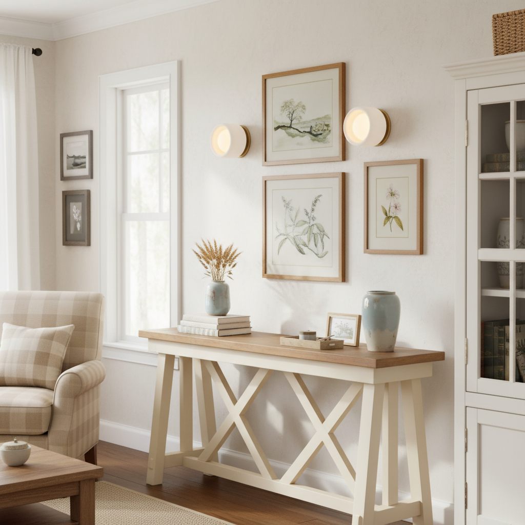 Aura Modern Porcelain Sconce