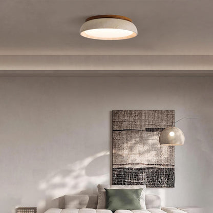 Nox Scandinavian Travertine Ceiling Light