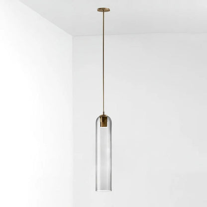 Kimaya Benedict Tube Glass Pendant Lamp