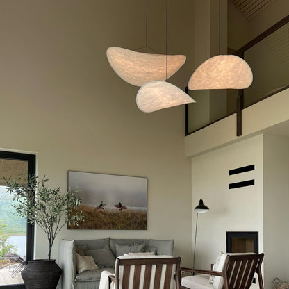 Hawkes Scandinavian Style Minimalist Fabric Pendant Light