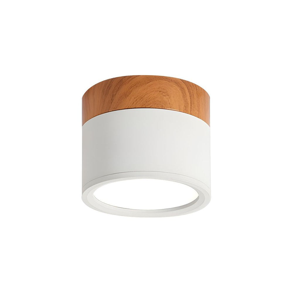 Cyrion Nordic Cylinder LED Flush Mount Ceiling Light