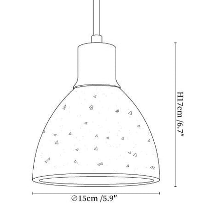 Kurtis Modern Travertine Wood Dome Pendant Light