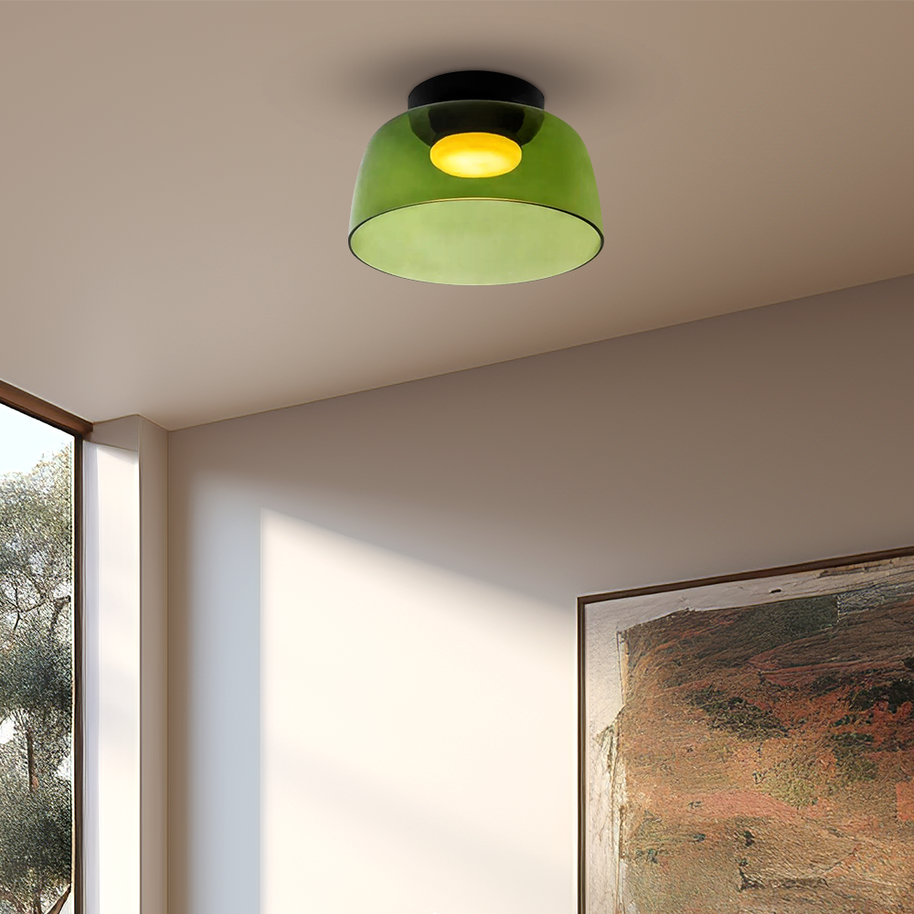 Hailie Creative Glass Ceiling Light Multi-Layer Pendant Lampshade
