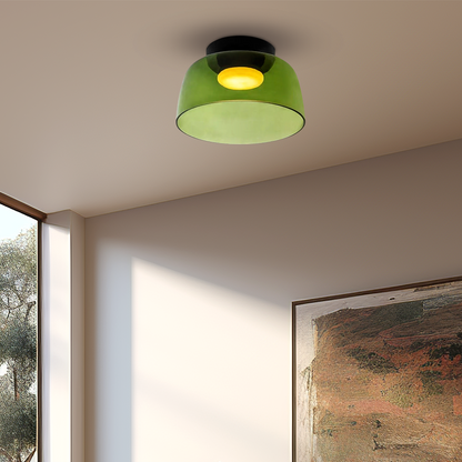 Hailie Creative Glass Ceiling Light Multi-Layer Pendant Lampshade