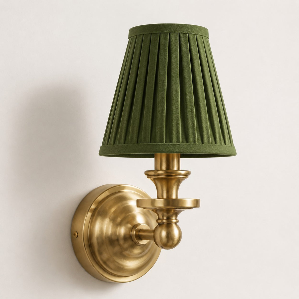 Corbin Vintage Color Fabric Wall Sconce