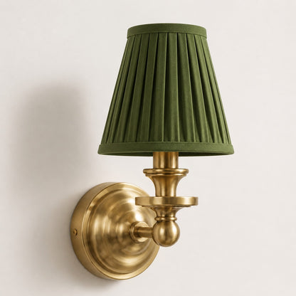 Corbin Vintage Color Fabric Wall Sconce