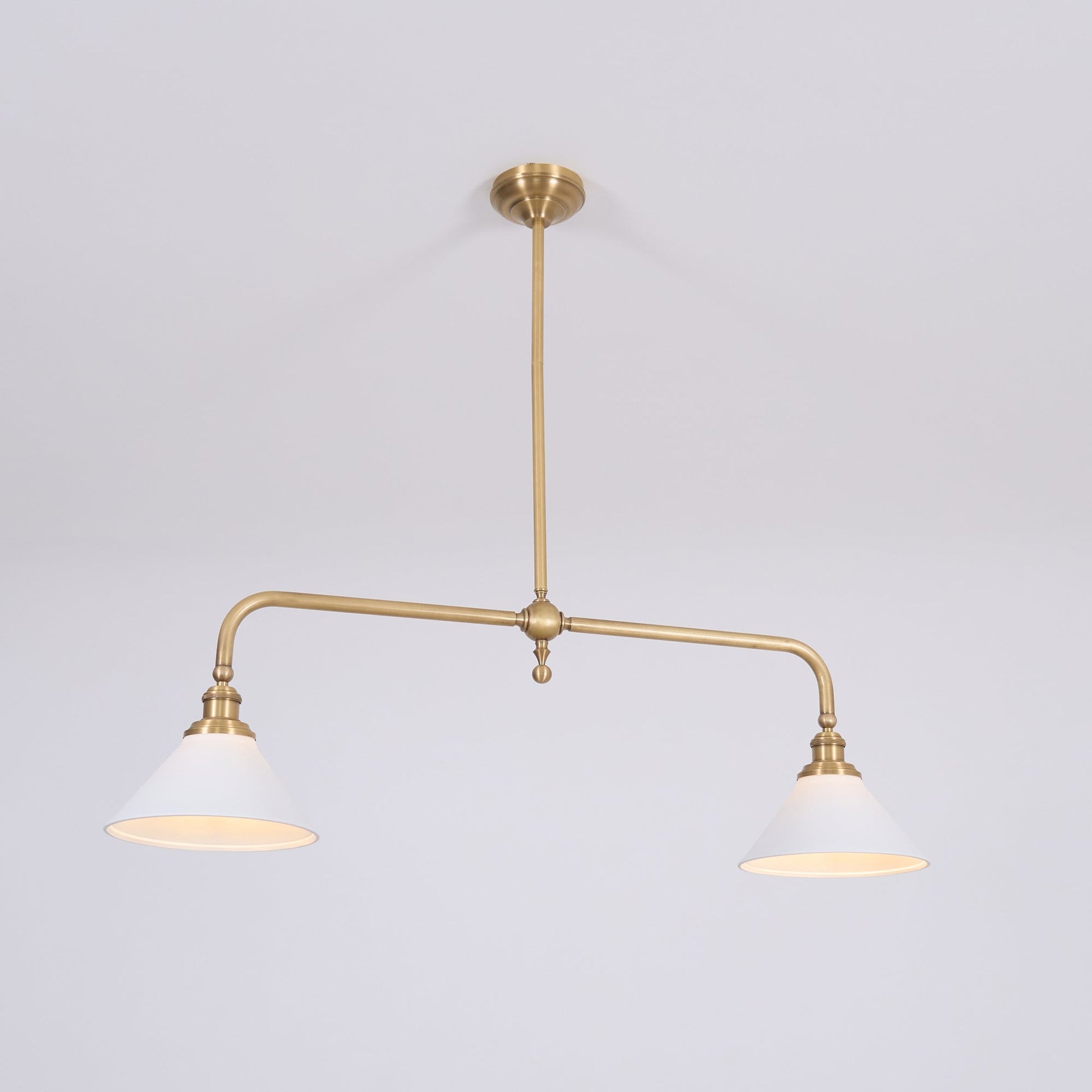 Foxx Retro Metal Conical Ceramic Pendant Light