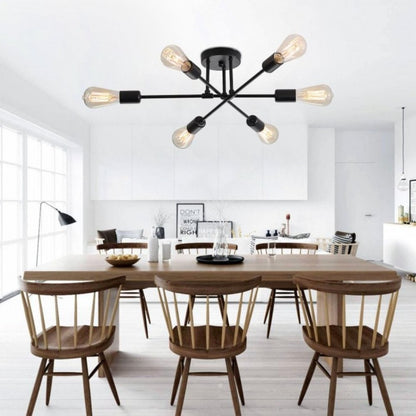 Liam Nordic Semi Flush Mount Ceiling Light