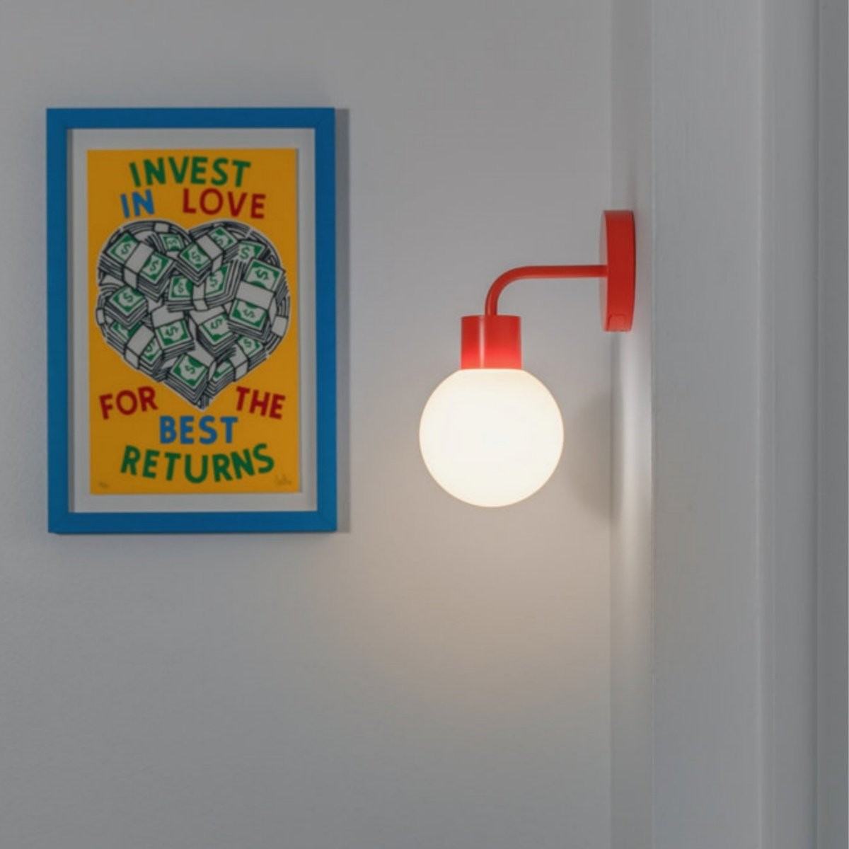 Tessa Modern Rechargeable Colorful Wall Light