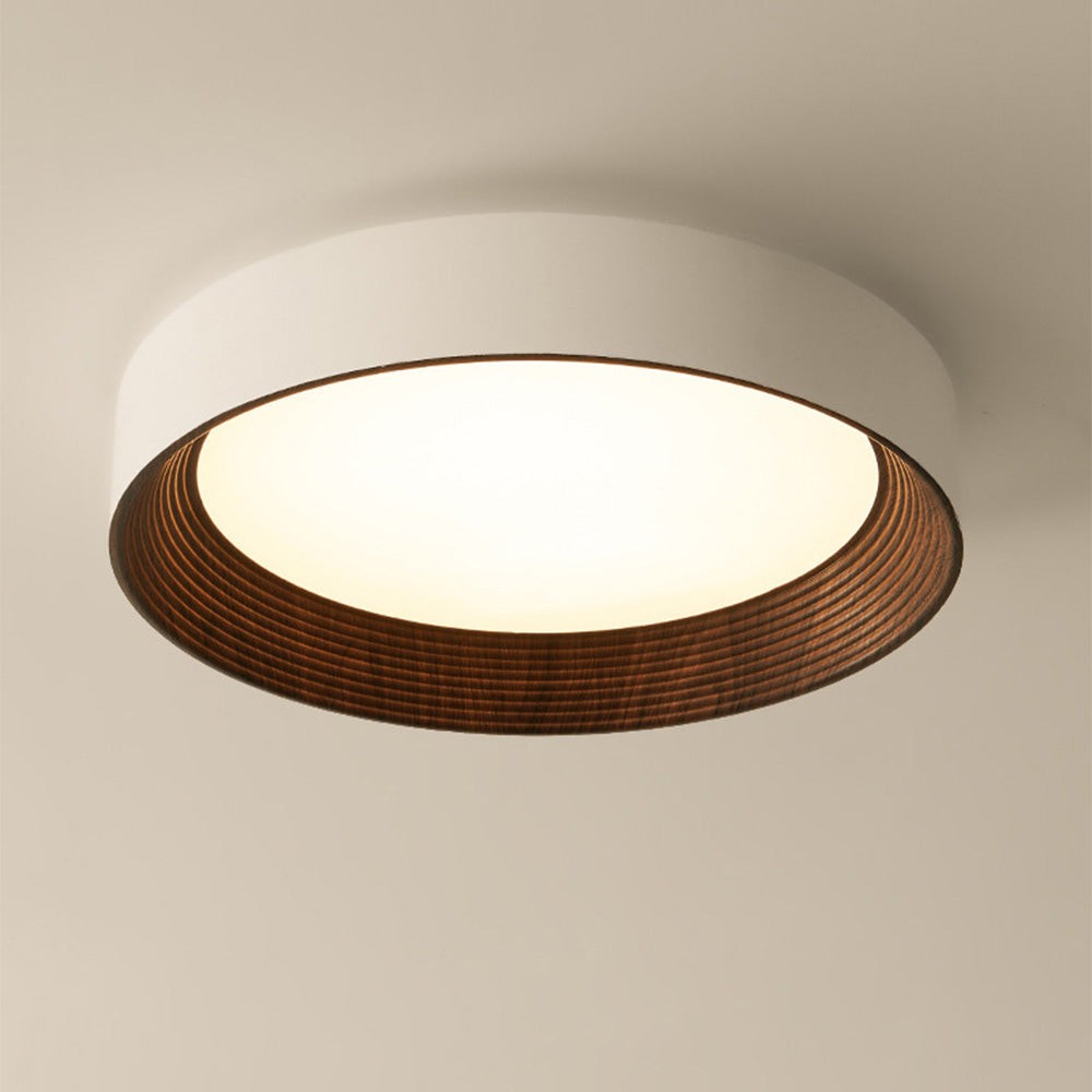 Calixte Minimalist LED Round Metal Ceiling Light