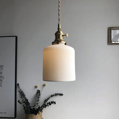 Elena Sjöborre Art Deco Stripe Pendant Light