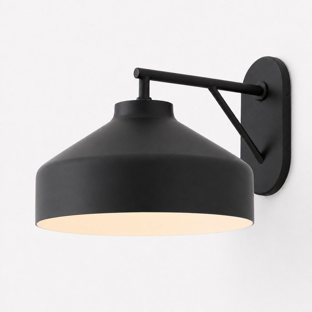 Drilon Nordic Minimalist Morandi Matte Metal Wall Sconce