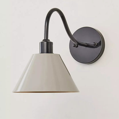 Ferm Minimalist Industrial Tapered Sconce