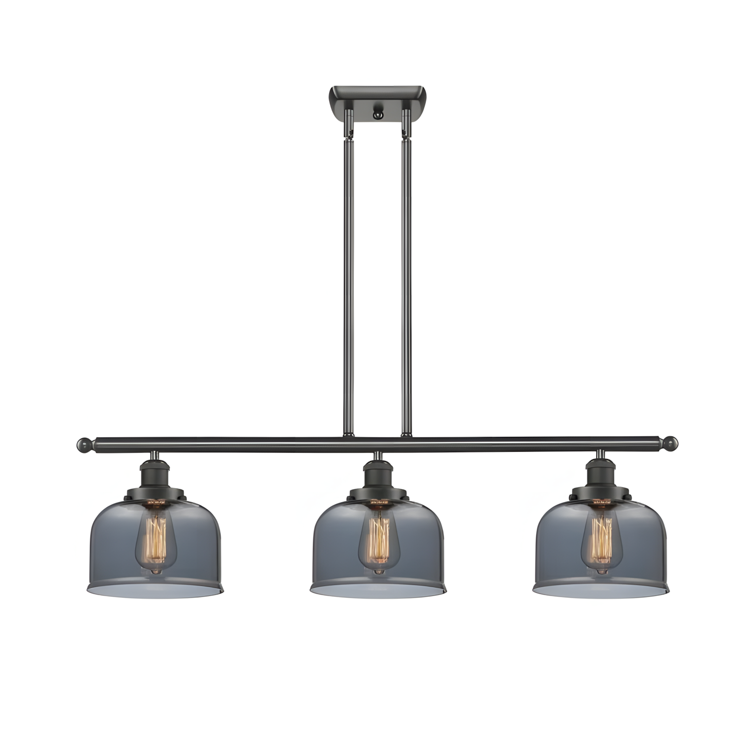 Dax Farmhouse 3 Lights Glass Pendant Light