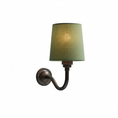 Nyxel Vintage Fabric Small Wall Sconce