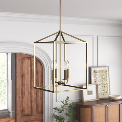 Marie Farmhouse Metal Lantern Pendant Light