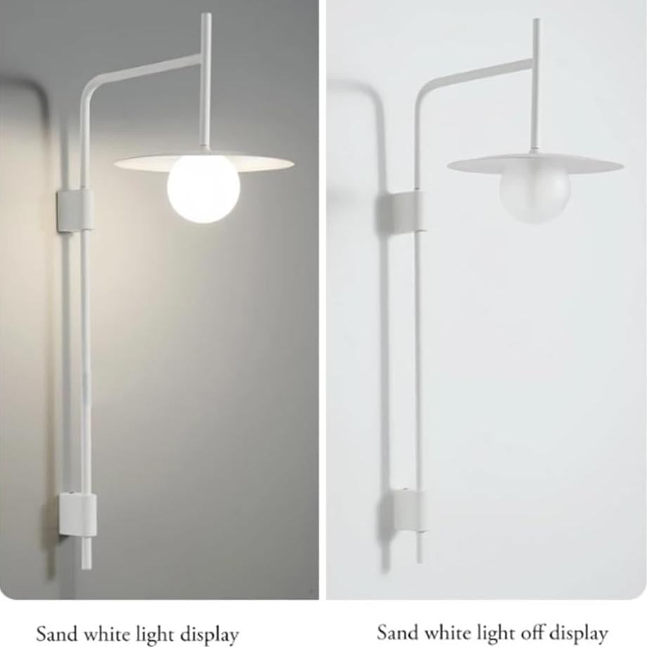 Pyris Scandinavian Minimalist Metal Swing Arm Wall Lamp