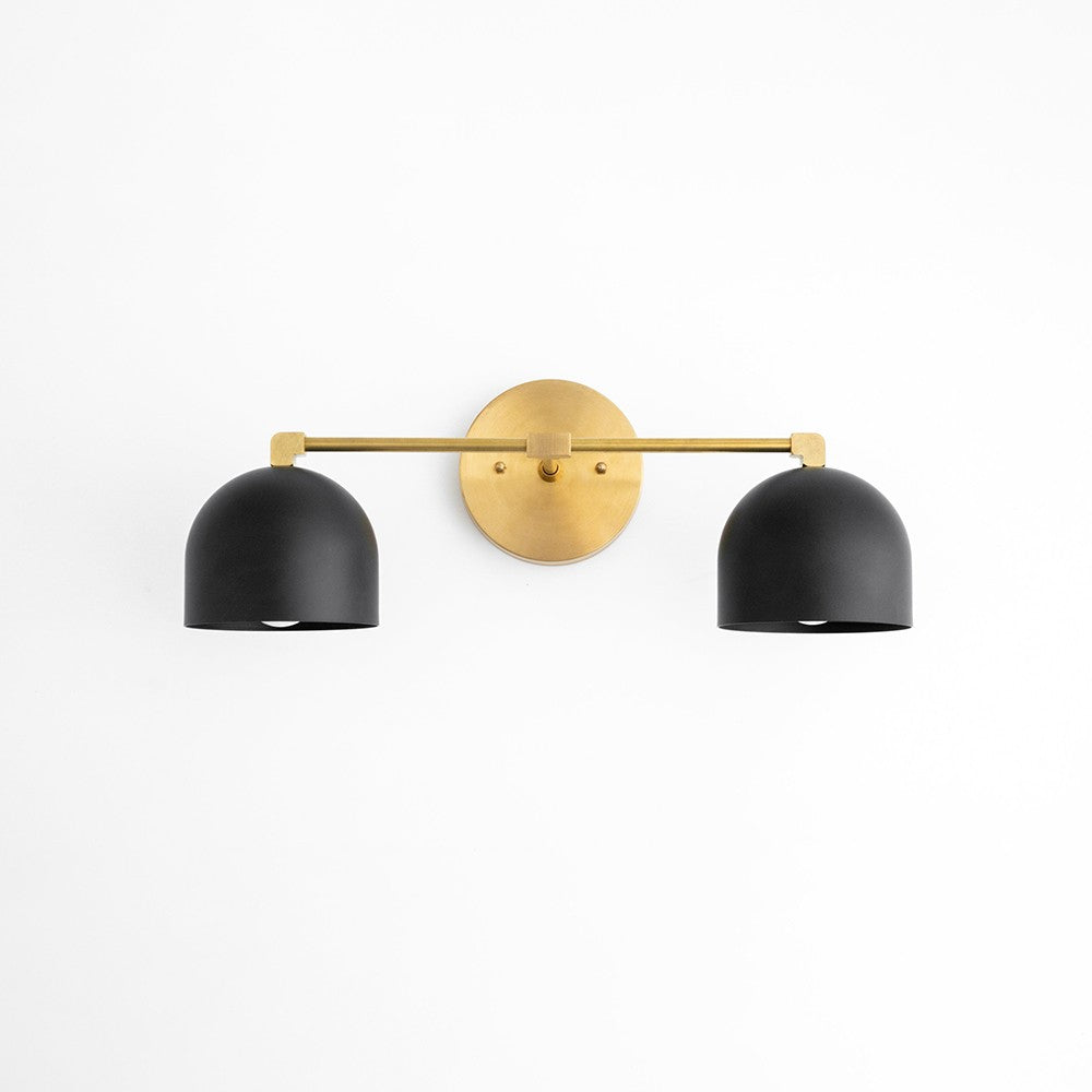 Astair Nordic Metal Deep Ball Vanity Wall Sconce