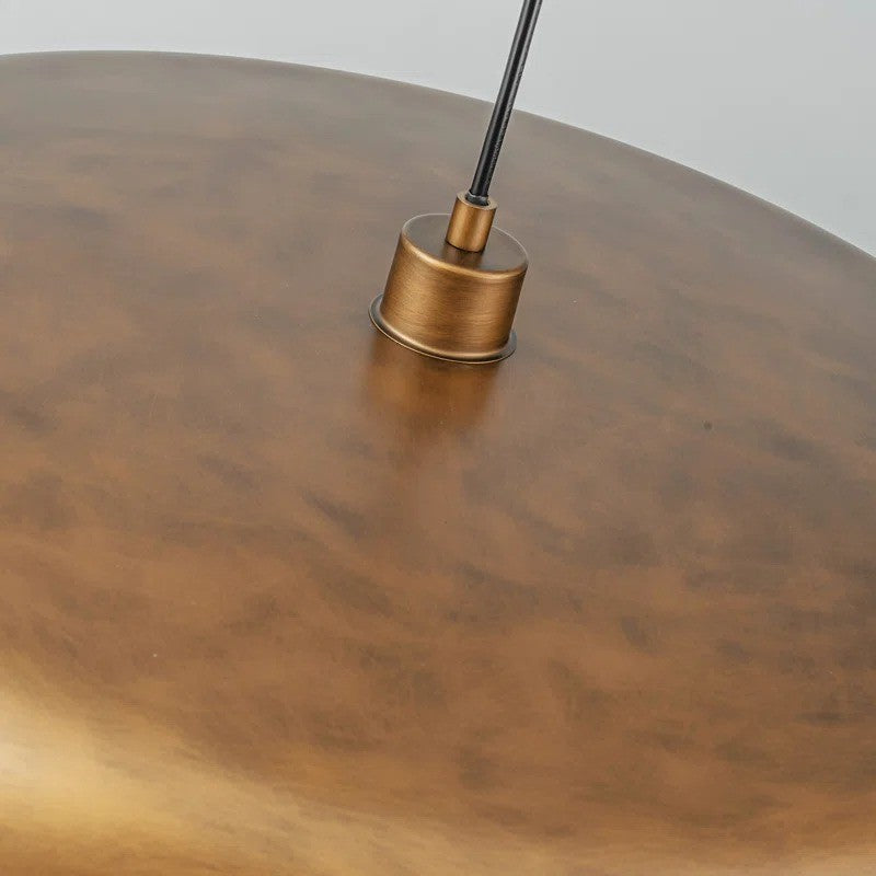 Aeloria Industrial Metal dome Pendant Light