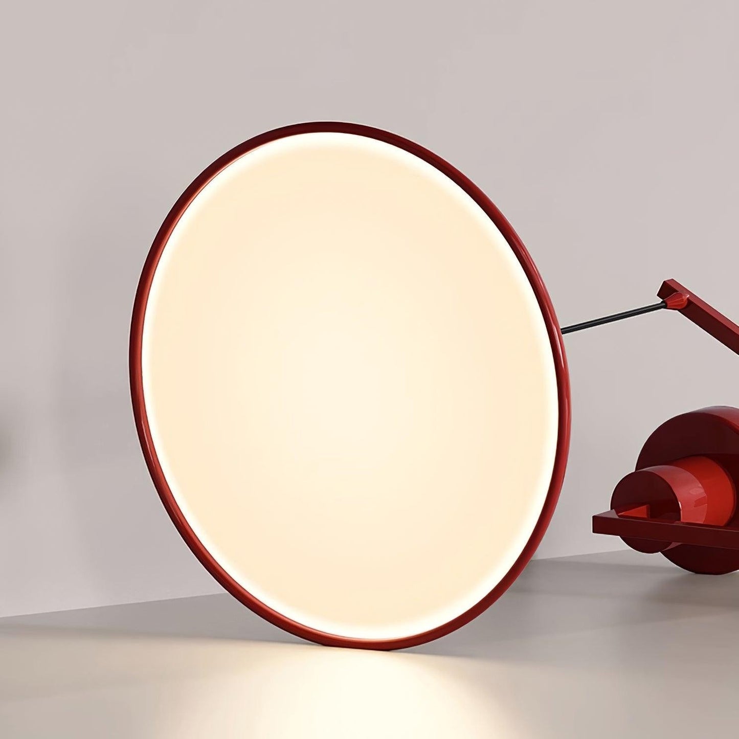 Delphin Colorful Swing Arm Flying Saucer Pendant Light