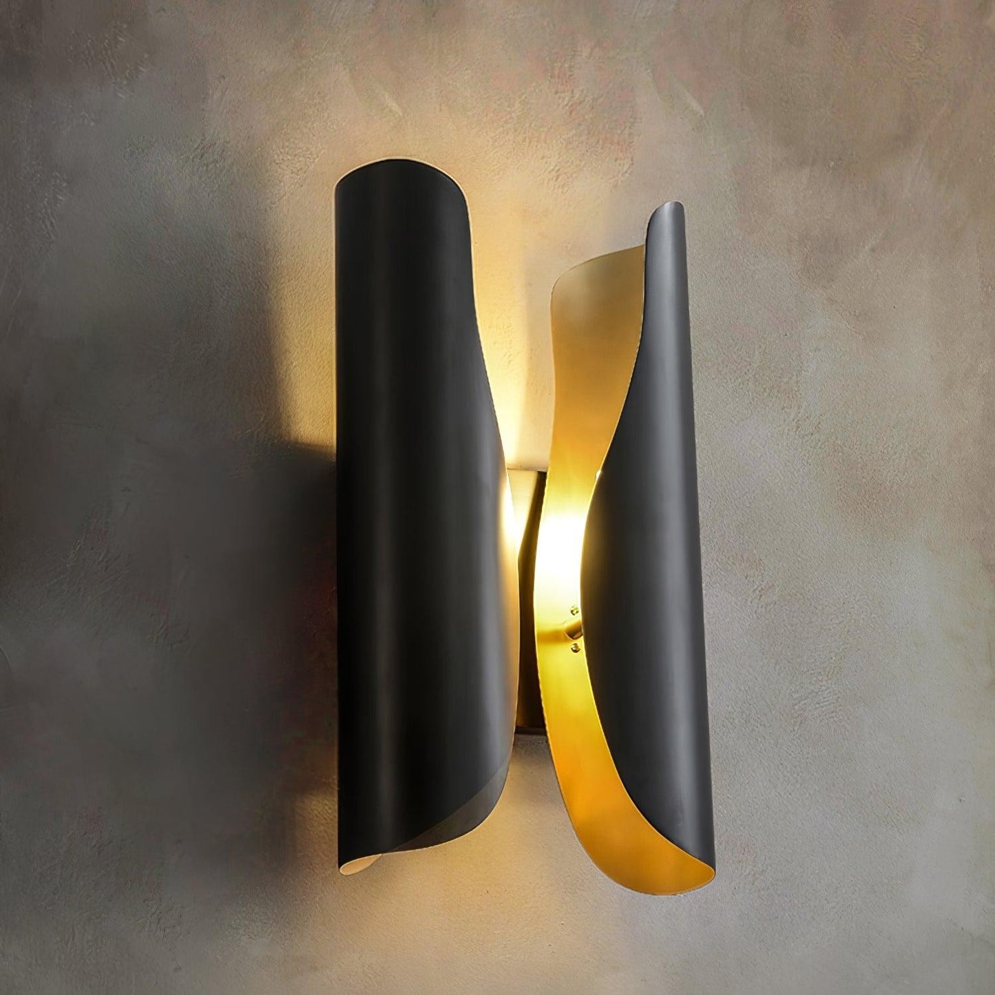 Thoven Modern H-Shaped Metal Wall Sconce