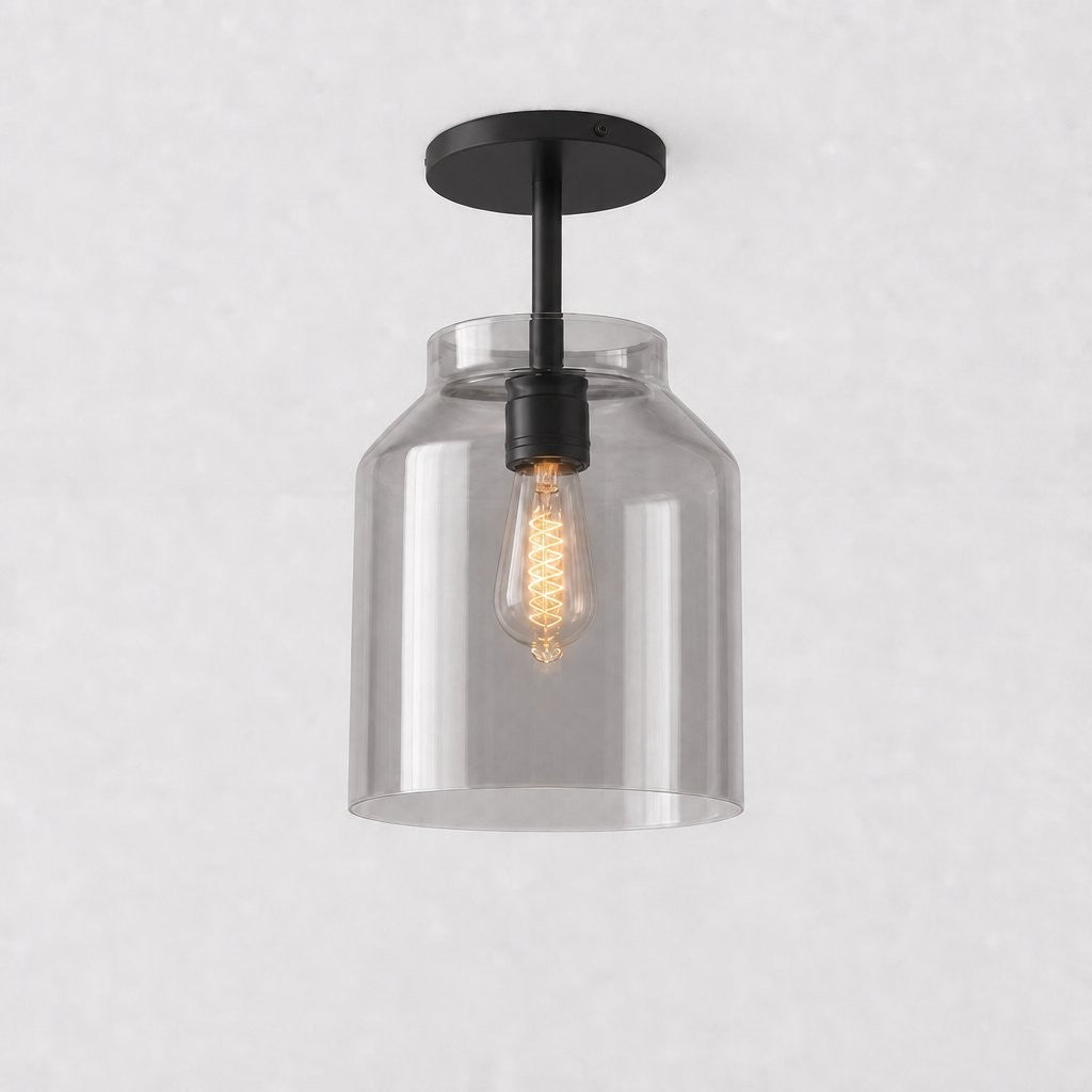 Drilon Minimalist Morandi Flush Mount Ceiling Light