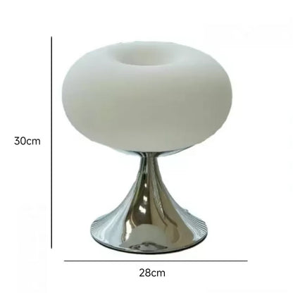 Orilix Colorful Apple Bauhaus Glass Table Lamp