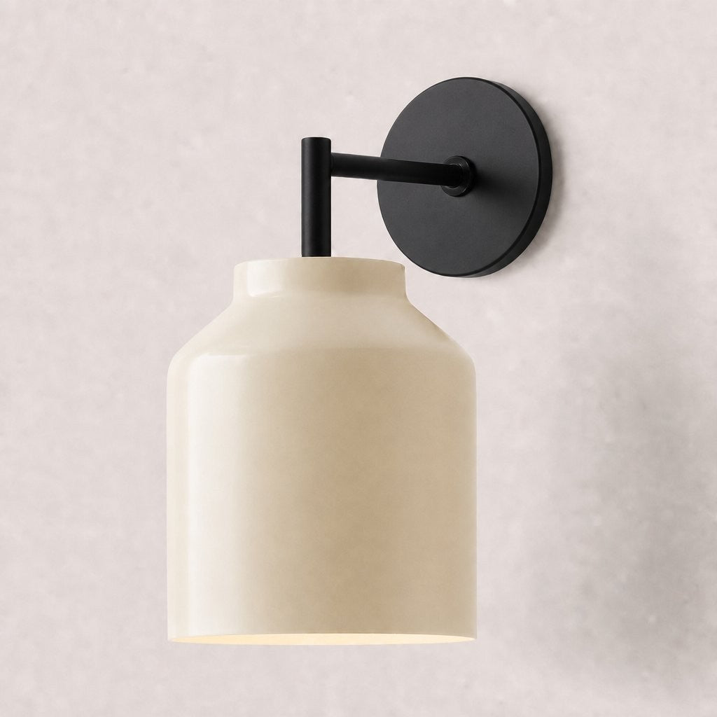 Drilon Nordic Minimalist Morandi Matte Metal Wall Sconce