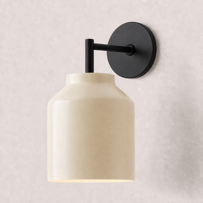 Drilon Nordic Minimalist Morandi Matte Metal Wall Sconce