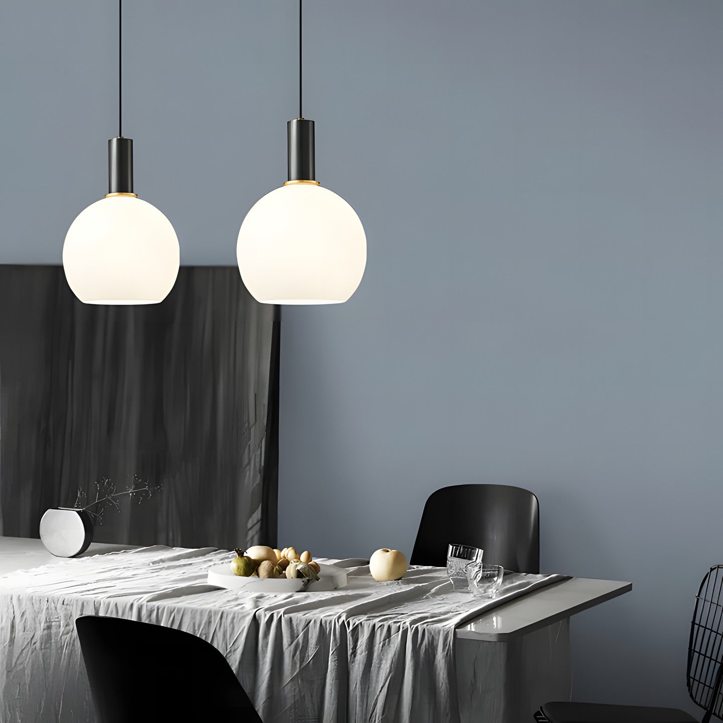 Cosima Modern Opal Glass Pendant Light