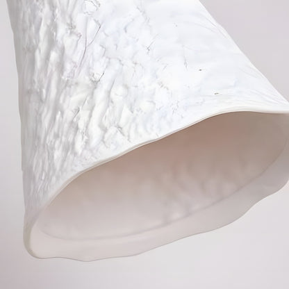 Carlo KiKi Fluted Ceramic Brass Pendant Light