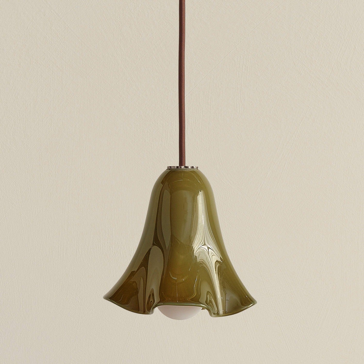 Graham Modern Shell Glass Fazzo Pendant