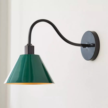 Ferm Minimalist Industrial Tapered Sconce
