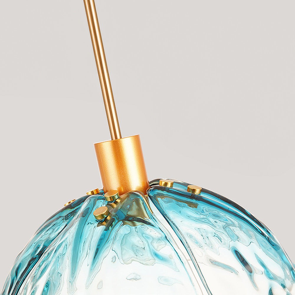 Vexen Flower Stained Glass Hanging Lamp
