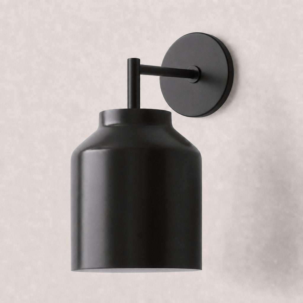 Drilon Nordic Minimalist Morandi Matte Metal Wall Sconce
