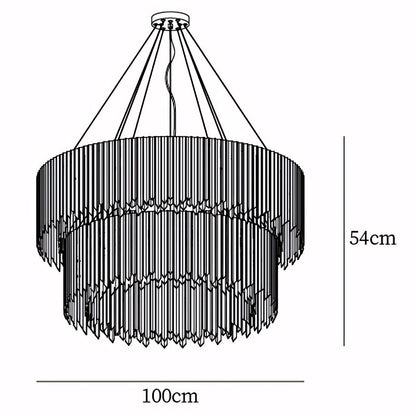 Jasper Facet Chandelier Collection