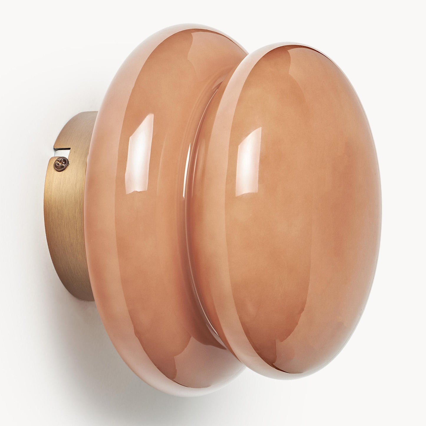 Josie Cream Bauhaus Opal Glass Wall Light