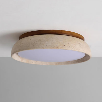 Nox Scandinavian Travertine Ceiling Light