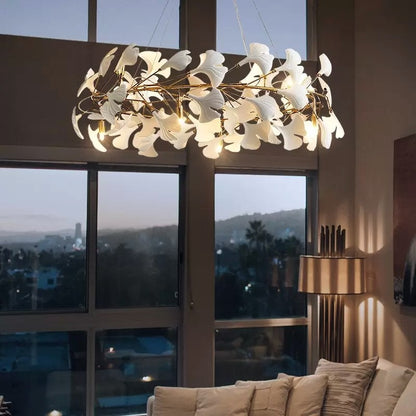 Talia Post Modern Petal Chandelier