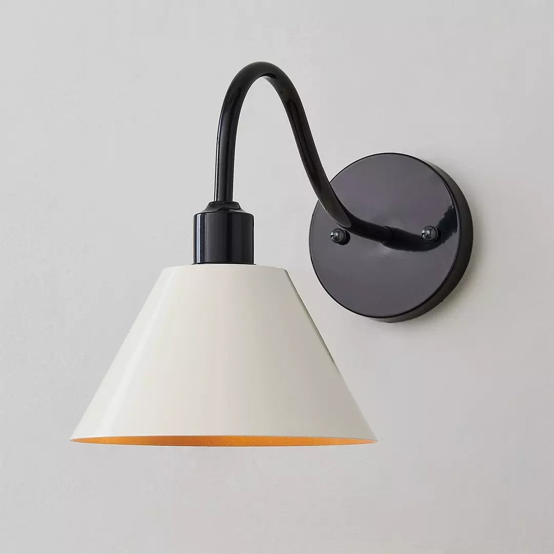 Ferm Minimalist Industrial Tapered Sconce